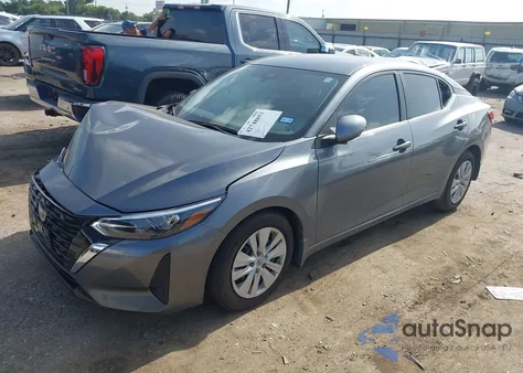 2024 Nissan Sentra S Xtronic Cvt из США, поврежденный, VIN 3N1AB8BV6RY310018